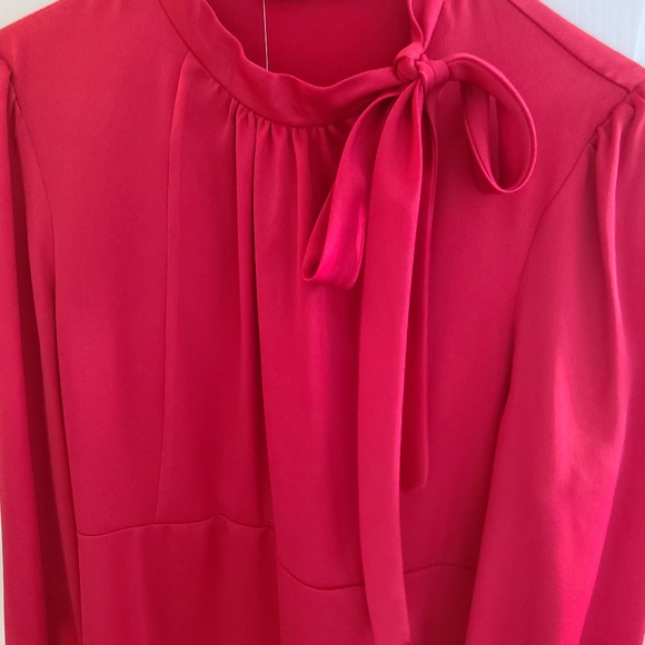 Marks and Spencer Collection Red Dress with bow - Picture 5 of 7